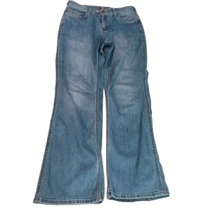 Carhartt Men Original Fit Bootcut Jeans Light Wash Denim Size 10 Regular